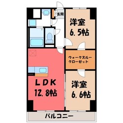 グラース リオの物件間取画像